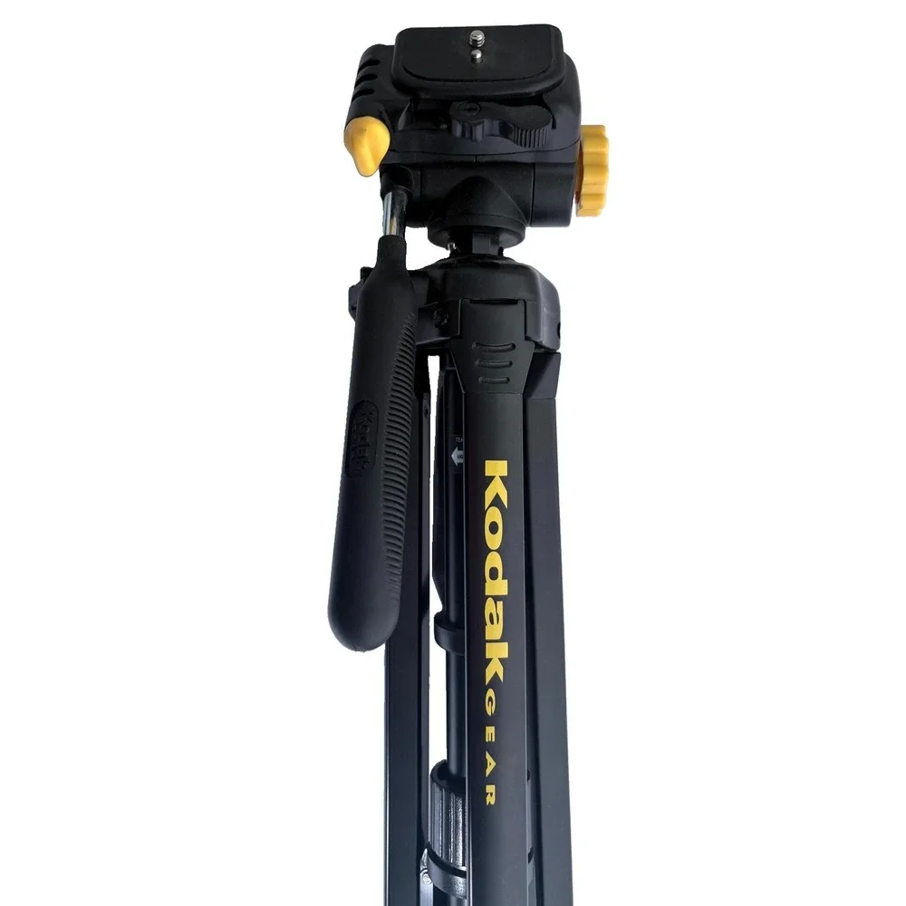 Kodak Gear Video Photo Tripod Stand with Geared Center Column & Pan Handle